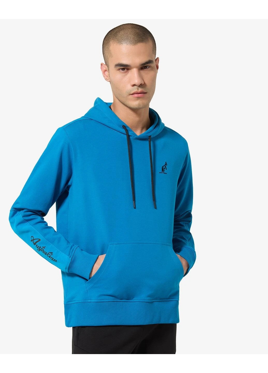 Худи City Fleece-Slam Hoodie Blue LSUFE0018-335 Australian (399357088)