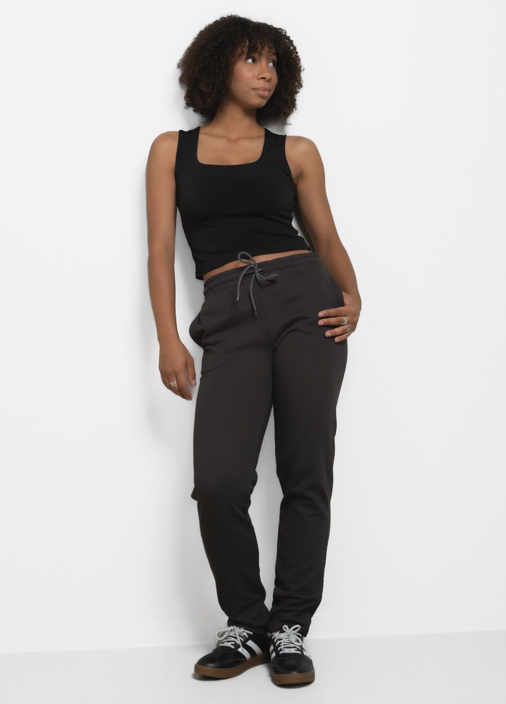 Штаны женские JANET серые спортивные 344244 Power (302209544)