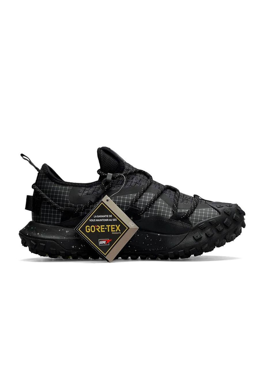 Черные демисезонные кроссовки мужские, вьетнам Nike Acg Mountain Fly Low Black