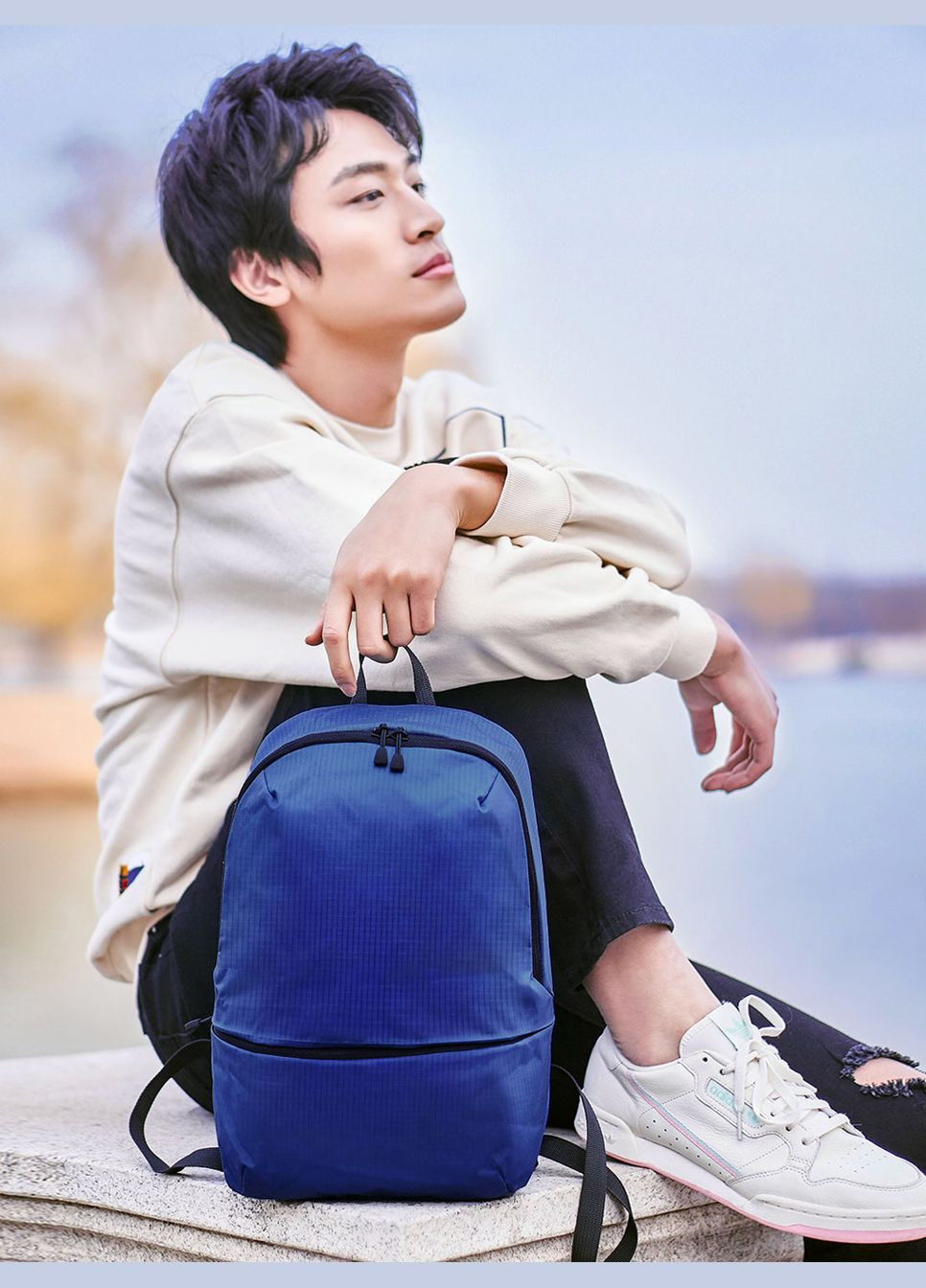 Рюкзак Xiaomi Z Bag Ultra Light Portable Mini Backpack Blue No Brand (264742936)