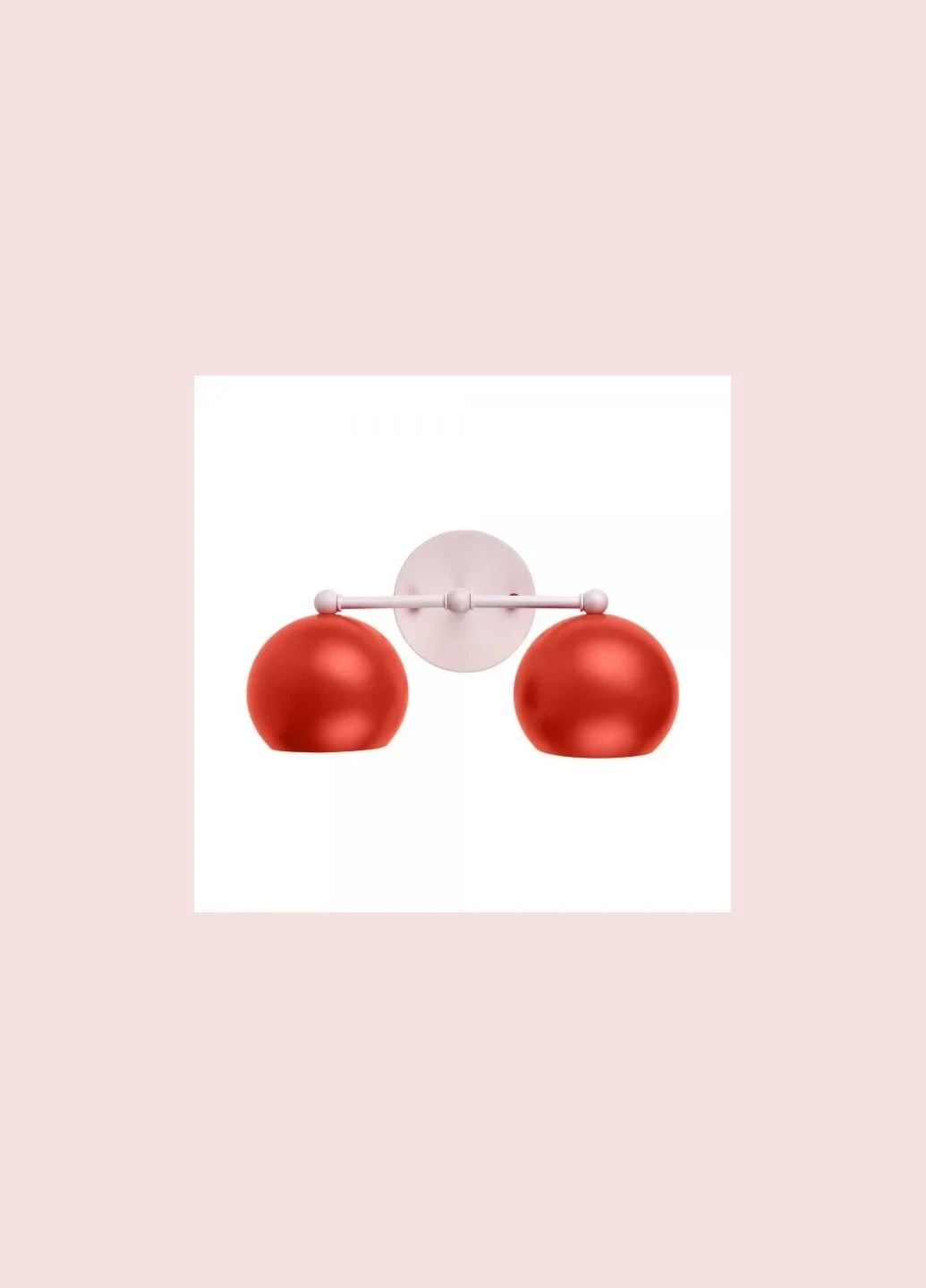 Настенный светильник Double Emphasis с цепочкой Red (wl-9983 M/RED в/ц) Фабрика Едісона (399434972)