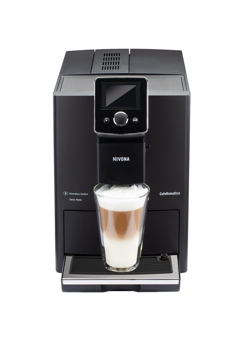 Кофемашина автоматическая CafeRomatica NICR 820, 1465 Вт., резервуар для воды 1.8 л., 15 Бар., механ., серый. NIVONA (314980280)