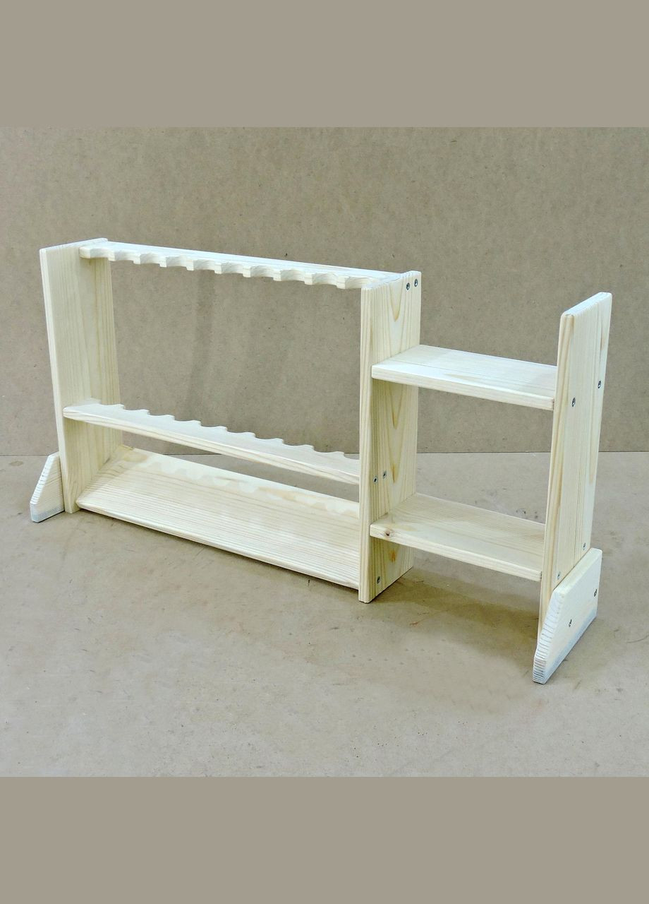 Органайзер для вудок з дерева Каспій 10 бланже (РИБ-101501) No Brand (328910832)