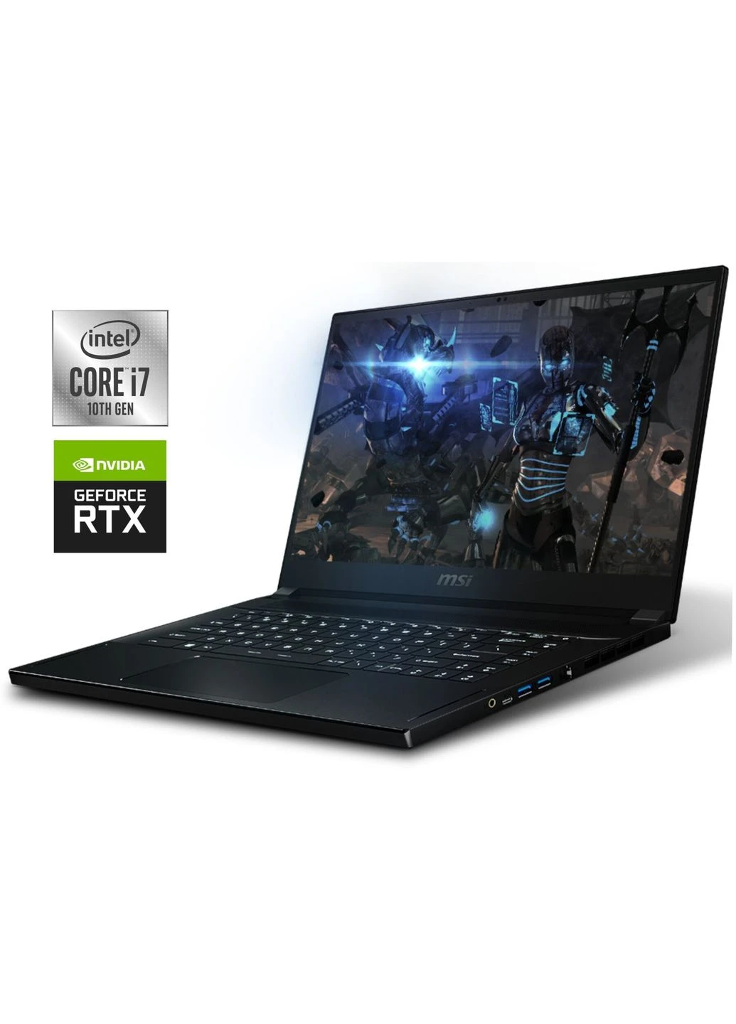 Игровой ноутбук Б-класс GS66 Stealth 10SF / 15.6" (1920x1080) IPS / intel Core i7-10750H (6 (12) ядер по 2.6 - 5.0 GHz) / 16 GB MSI (398130175)