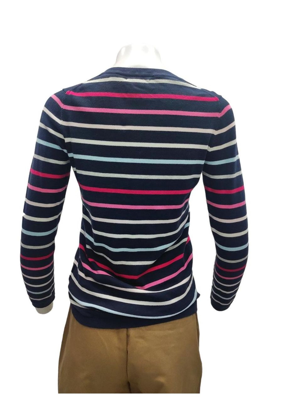 ЖІночий светр, в полоску, розмір S Tommy Hilfiger slim fit (370442334)