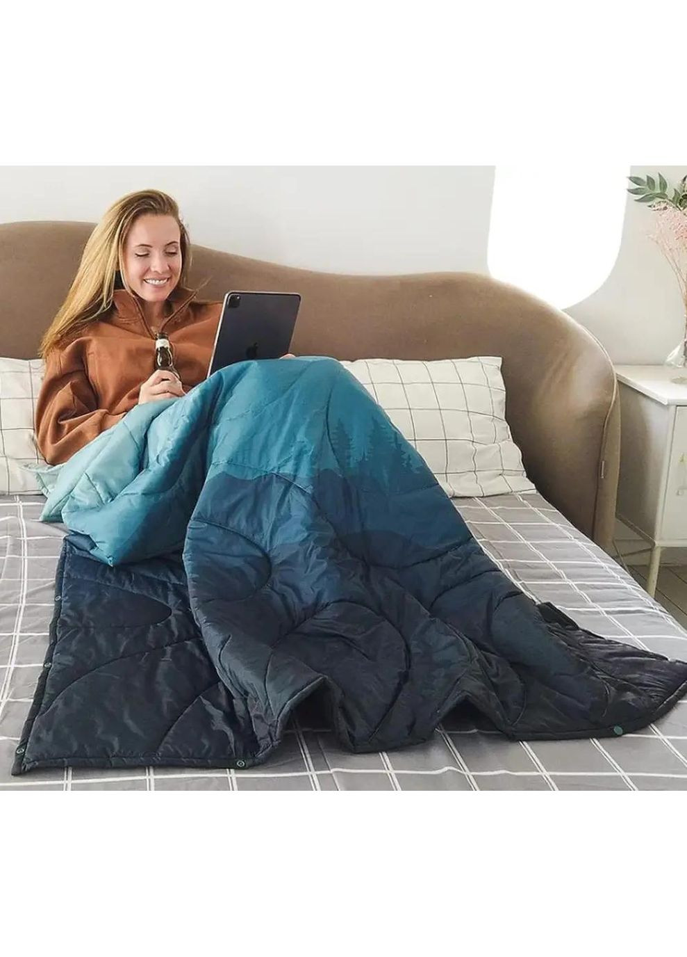 Ковдра Smart 150 XL Cyan KingCamp (356504653)