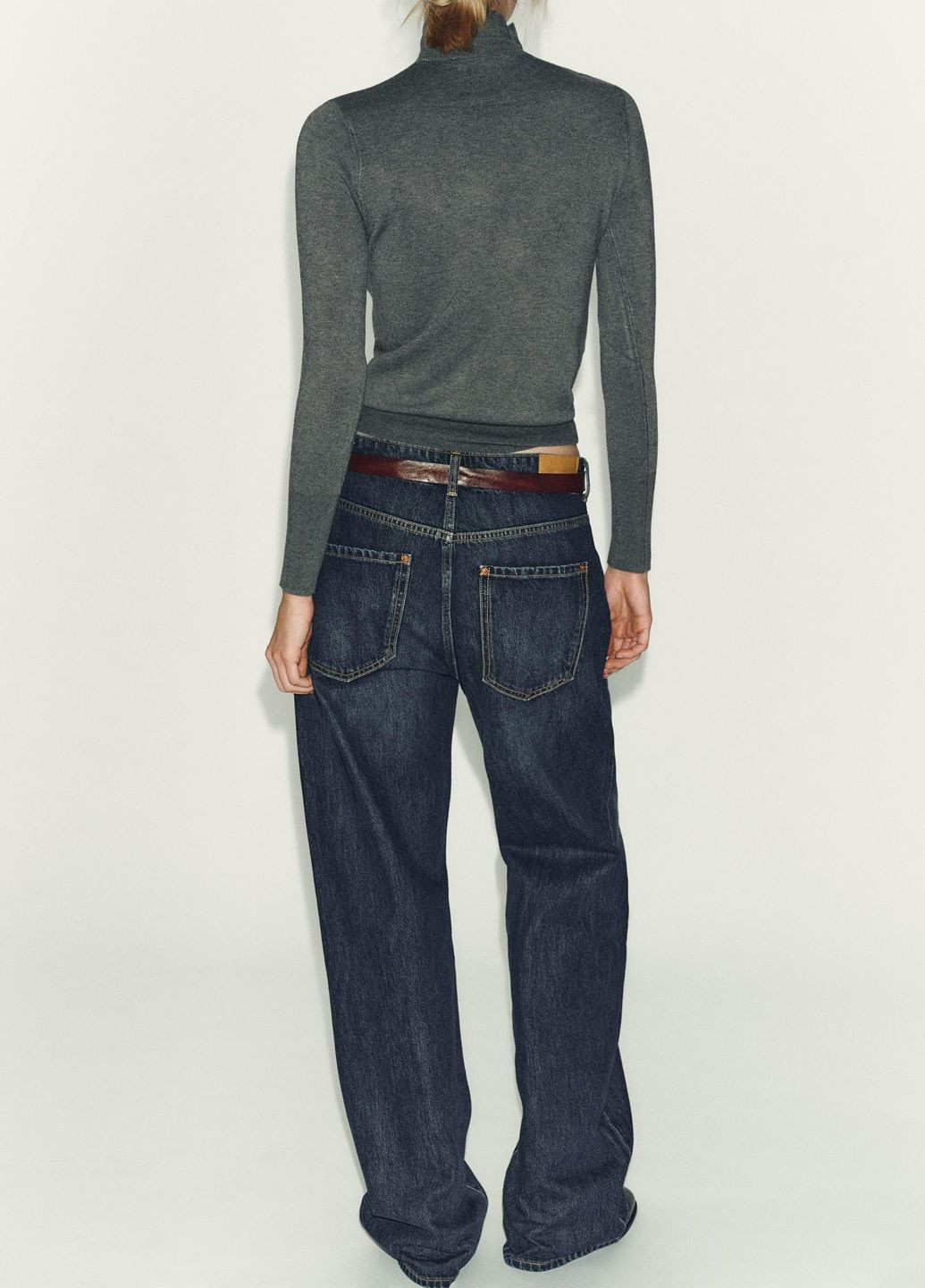 Серый демисезонный джемпер Zara