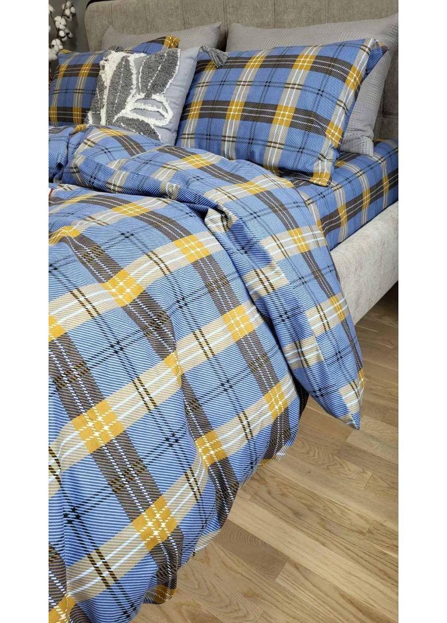 Постельное белье Виваро, фланель(байка) Полуторный размер, наволочки 70/70 No Brand (364215437)