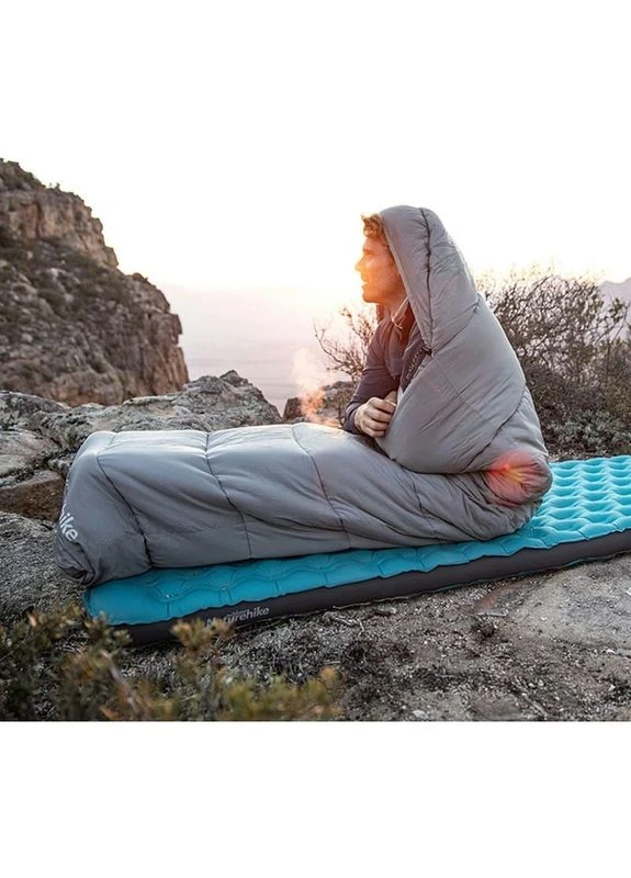 Спальный мешок M400 CNK2350WS023 (1°C) левый серый 220 см (6927595776049) Naturehike (361375408)