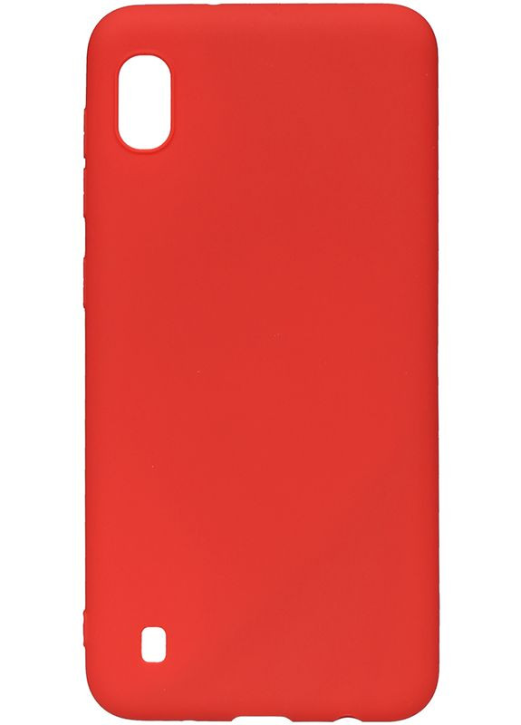 Чехол-накладка 1mm Matt TPU Case Samsung Galaxy A10 Red Toto (301779855)