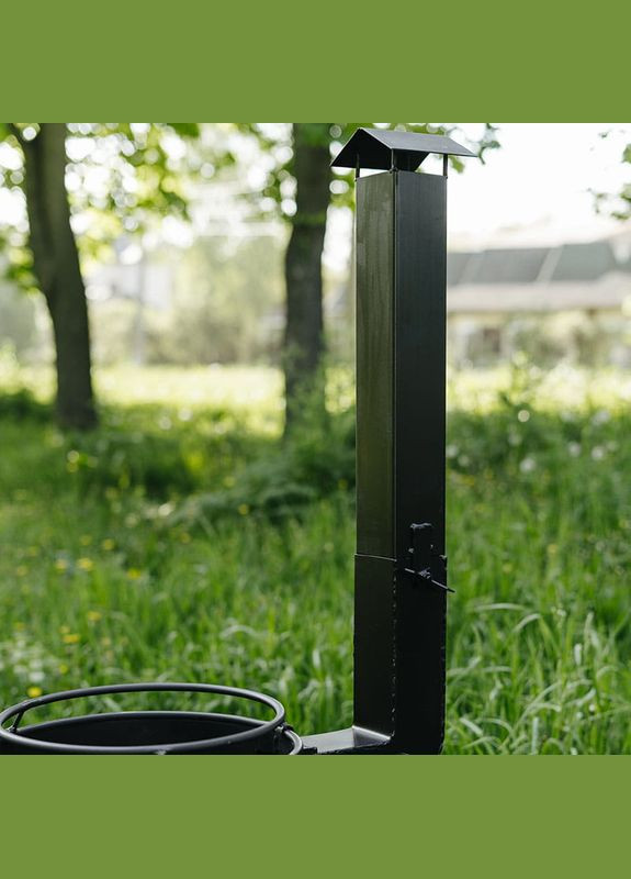 Печь под котел "Универсал" с дымоходом 35 см + Крышка Boro (346533977)