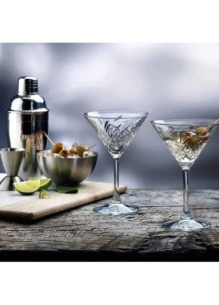 Набор бокалов для мартини Timeless PS-440176-4 230 мл 4 шт Pasabahce (348168995)