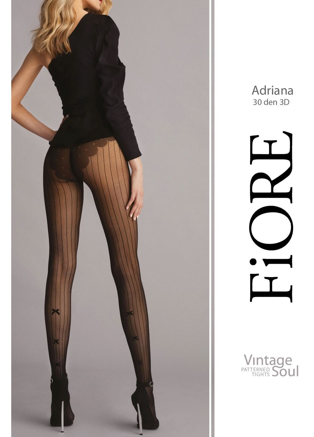 Колготки в полоску ADRIANA 30 den Fiore (349500296)