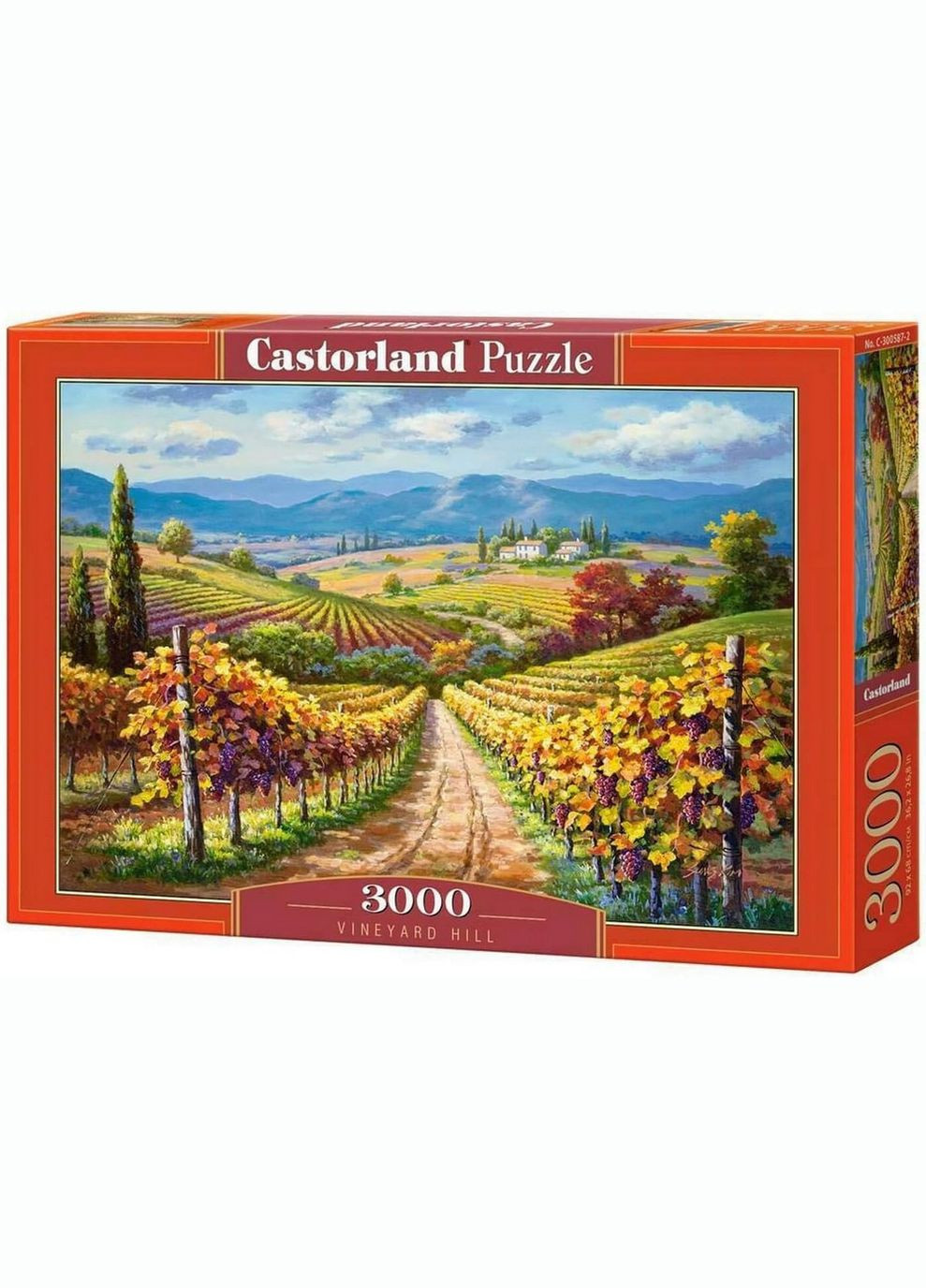 Пазл Виноградник, 3000 деталей Castorland (317187378)
