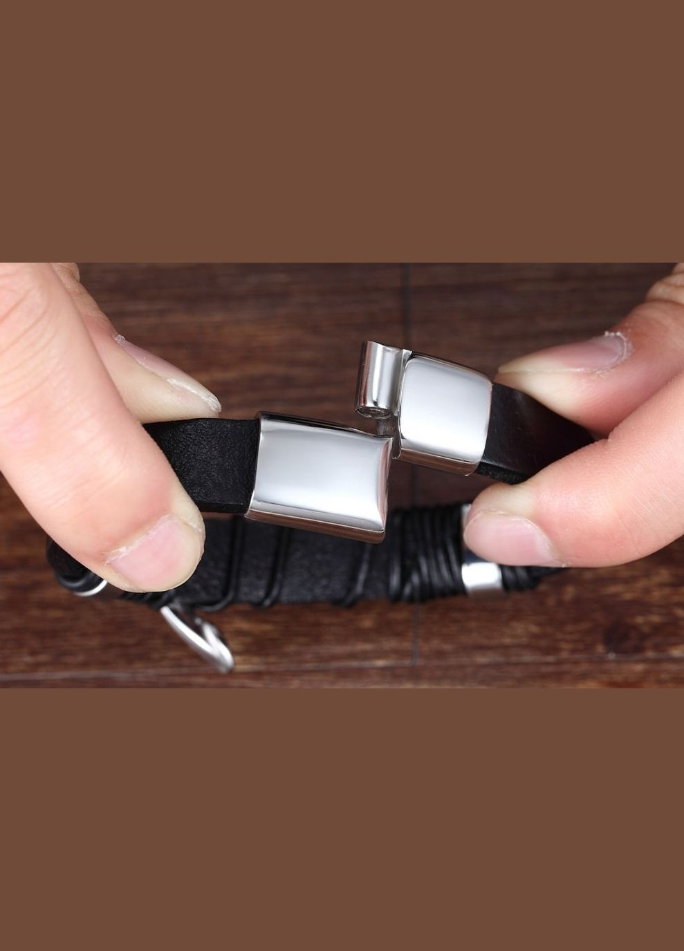 Стильный мужской браслет с магнитным замком. Avalon 20 (329889814)