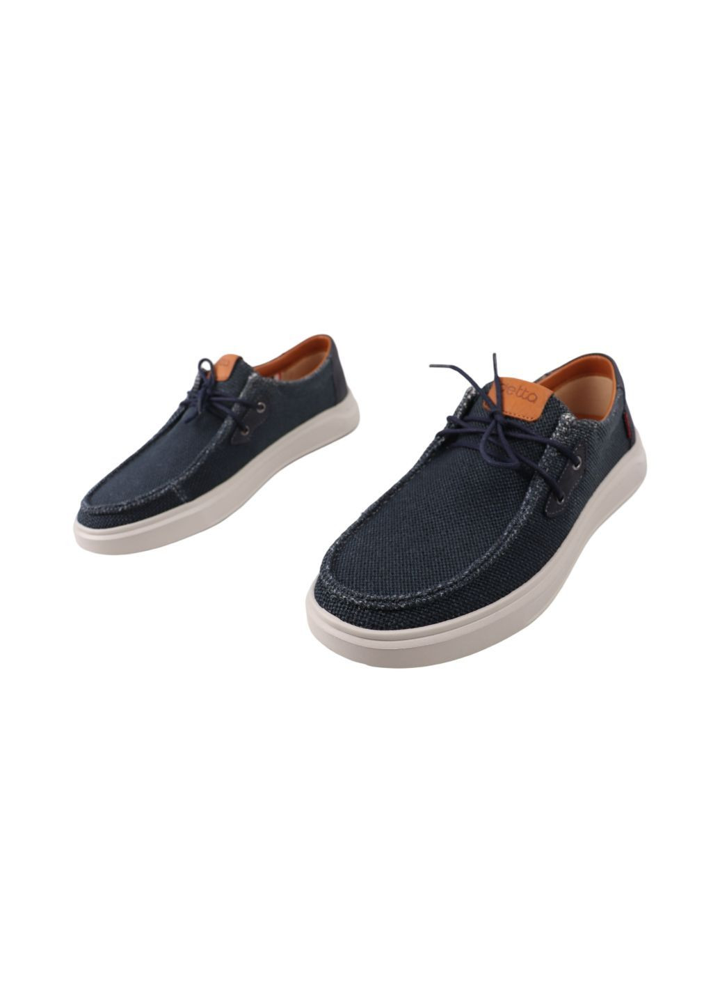 Туфлі чоловічі сині текстиль Detta 147-25DTC (340306212)