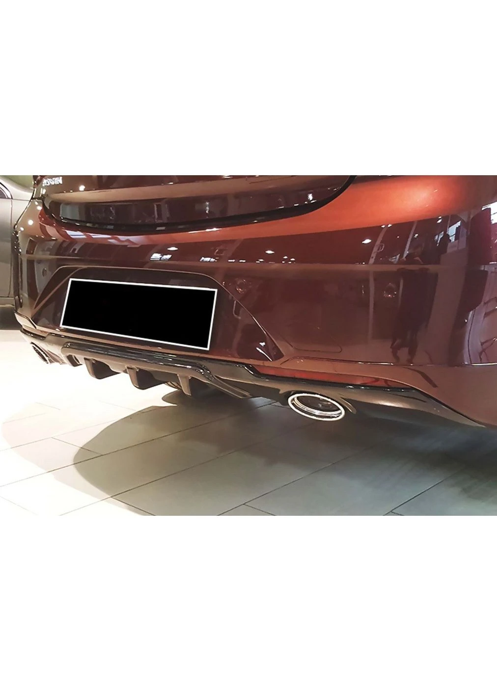 Задний диффузор DPT (SD, Глянец) для Opel 2017-2022 гг Insignia (389790545)