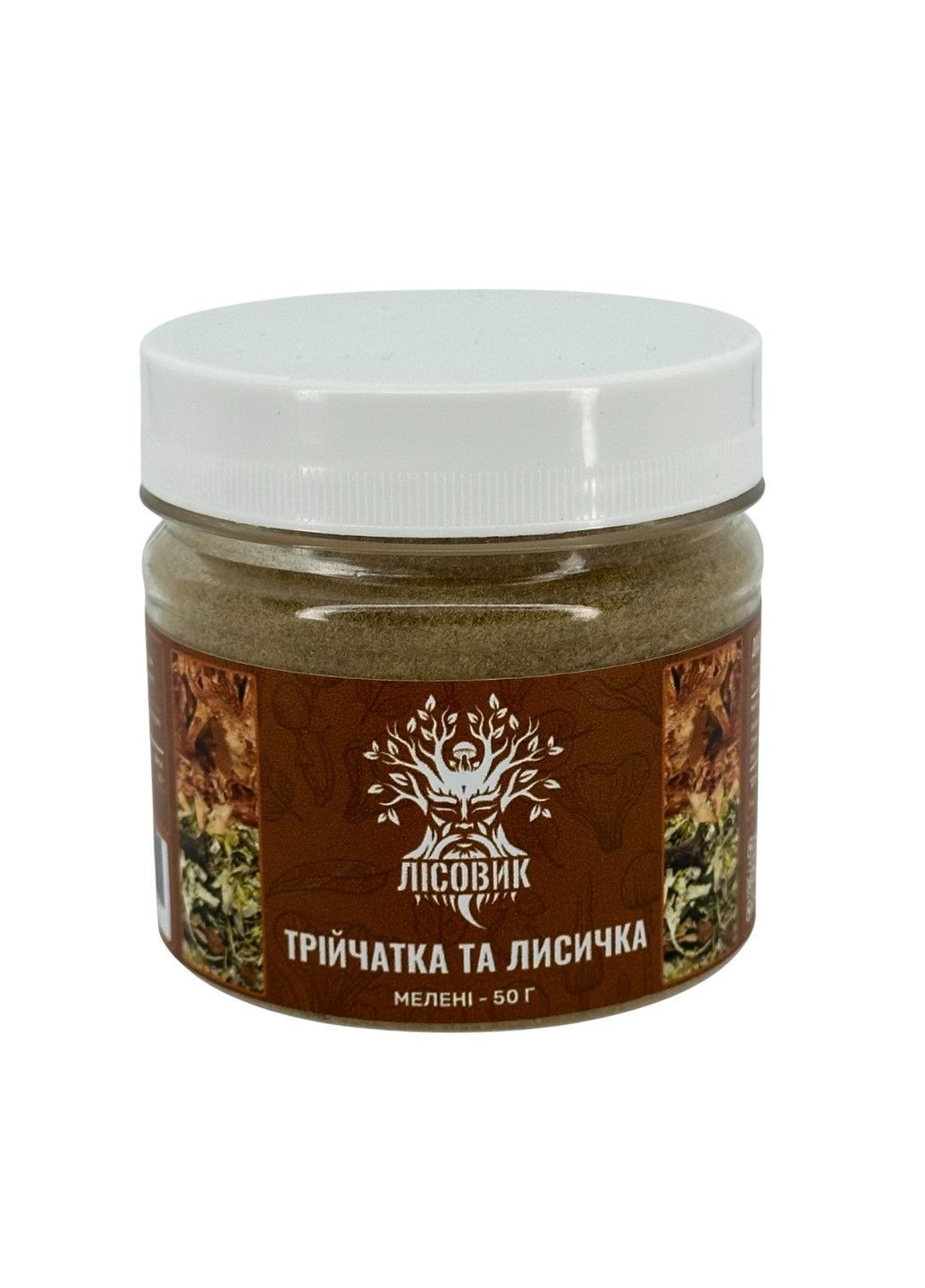 Трійчатка з лисичками антипаразитна мелена 50 г Лісовик (364210618)