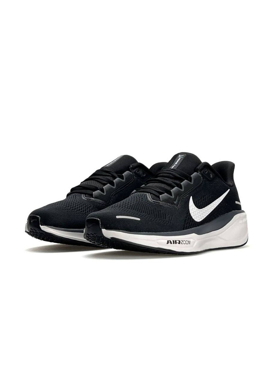Черно-белые летние кроссовки nike air zoom pegasus 41 grey lime No Brand Air Zoom Pegasus 41 Black White