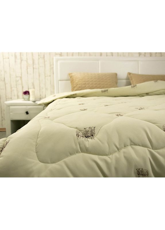 Одеяло 172х205 шерстяное "Comfort+ Sheep" Руно (263346239)