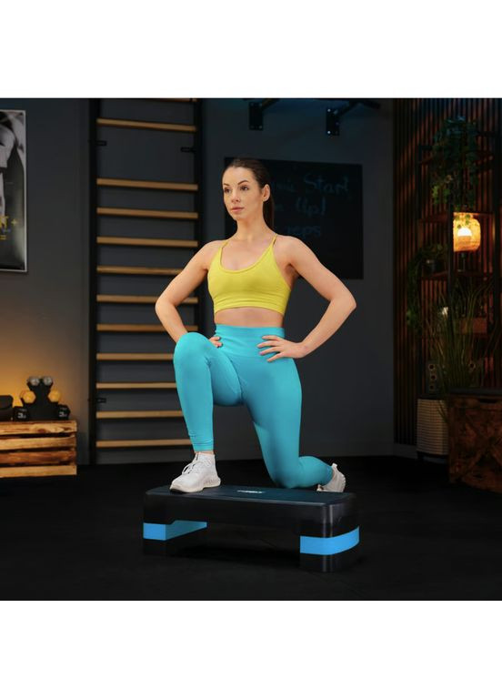 Степь платформа TX-030AS 3 уровневая черно-голубая TREX Sport (361951913)