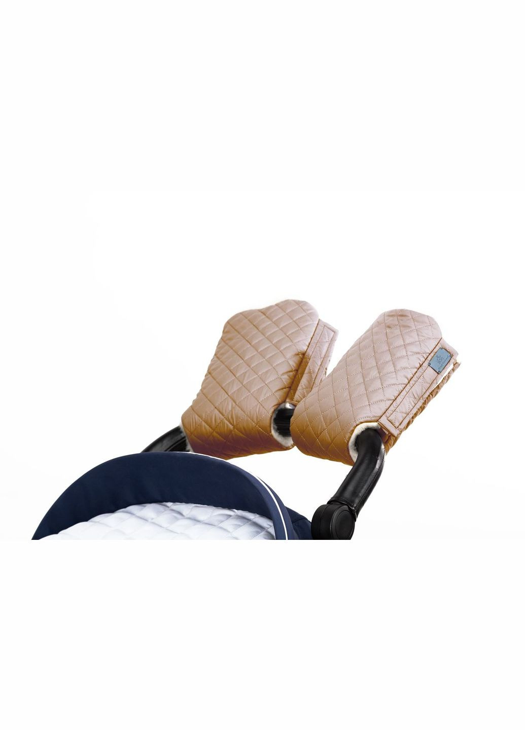 Золотий демісезонний муфта овчина coffee Ріпка