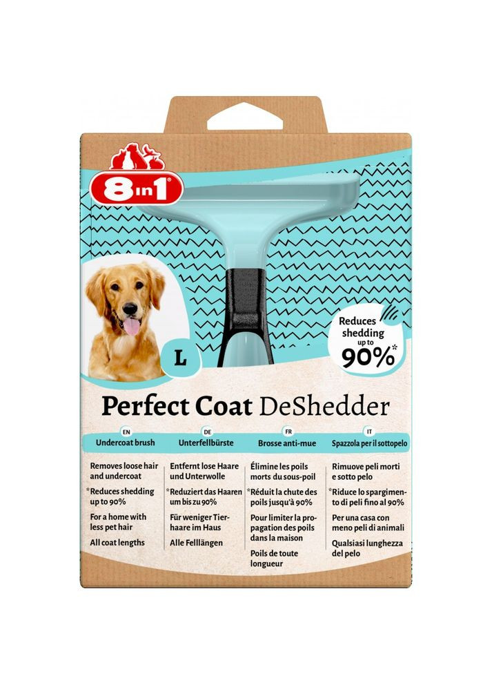 Дешеддер Perfect Coat DeShedder Dog L 10см 8in1 (292395640)