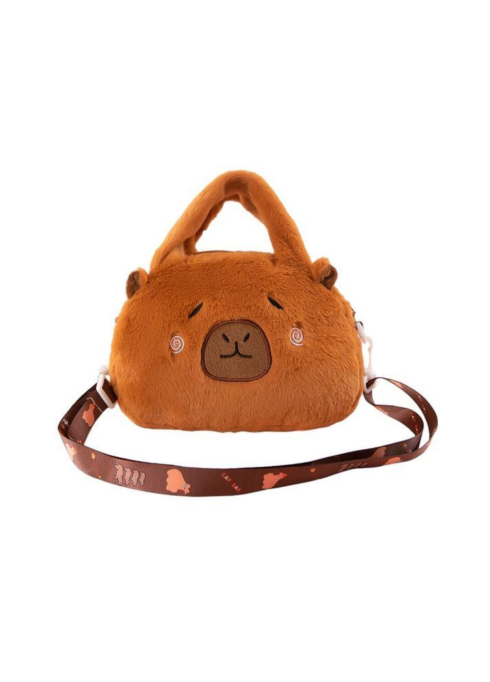 Мягкая плюшевая сумочка капибара (NR0223_10) No Brand (370160596)