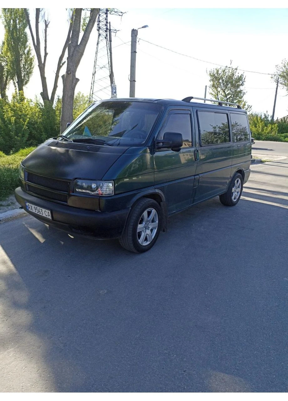 Передние фары Volkswagen T4 (1996-2003) тюнингованные черные (ЦЕНА ЗА ПАРУ) Tuning-Tec Transporter (398175451)