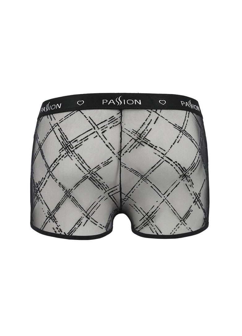 Мужские прозрачные боксеры 032 Short James Black - CherryLove Passion (296623619)