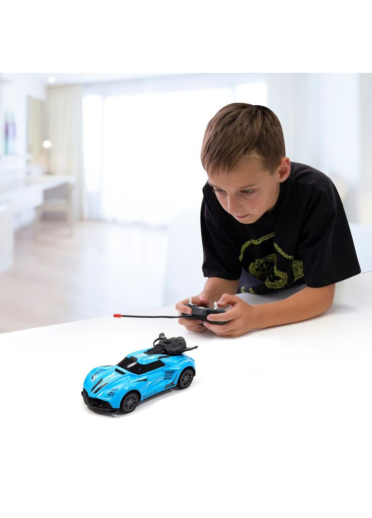 Радиоуправляемая игрушка Spray Car – Sport (m442824) Sulong Toys Spray Car Sport (блакитний, 124, світло, функція (367066985)