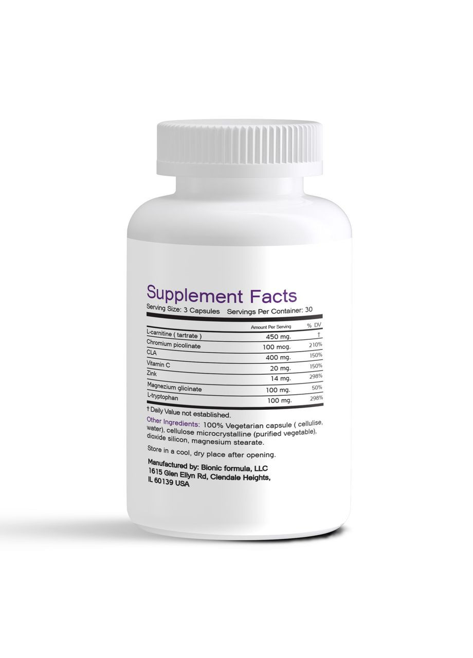 Жиросжигатель ночной для похудения Burn Night Bionic Formula (369154358)