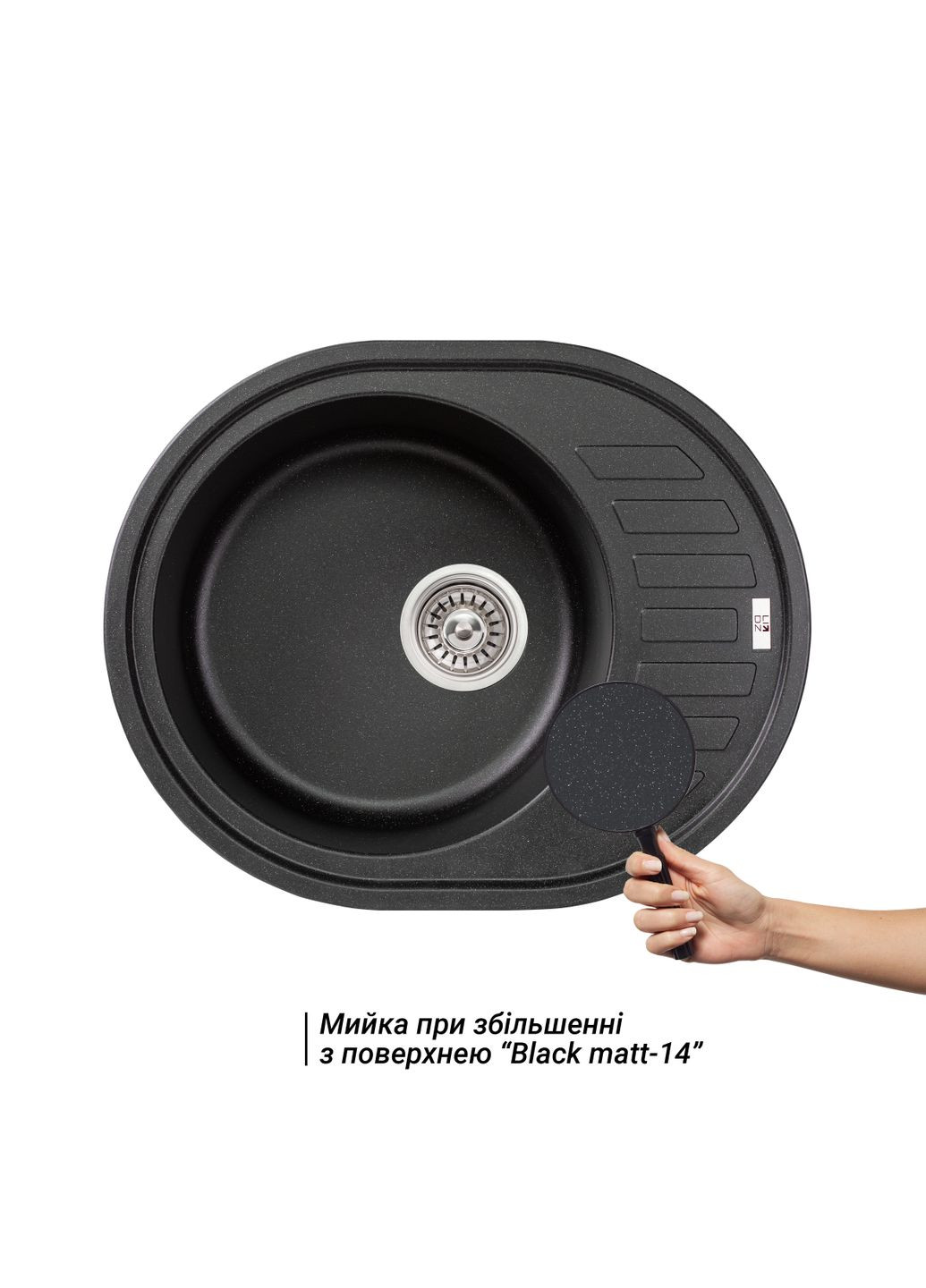 Кухонная мойка /200 BLM-14 (LIDZBLM14620500200) LIDZ 620x500 (323485804)