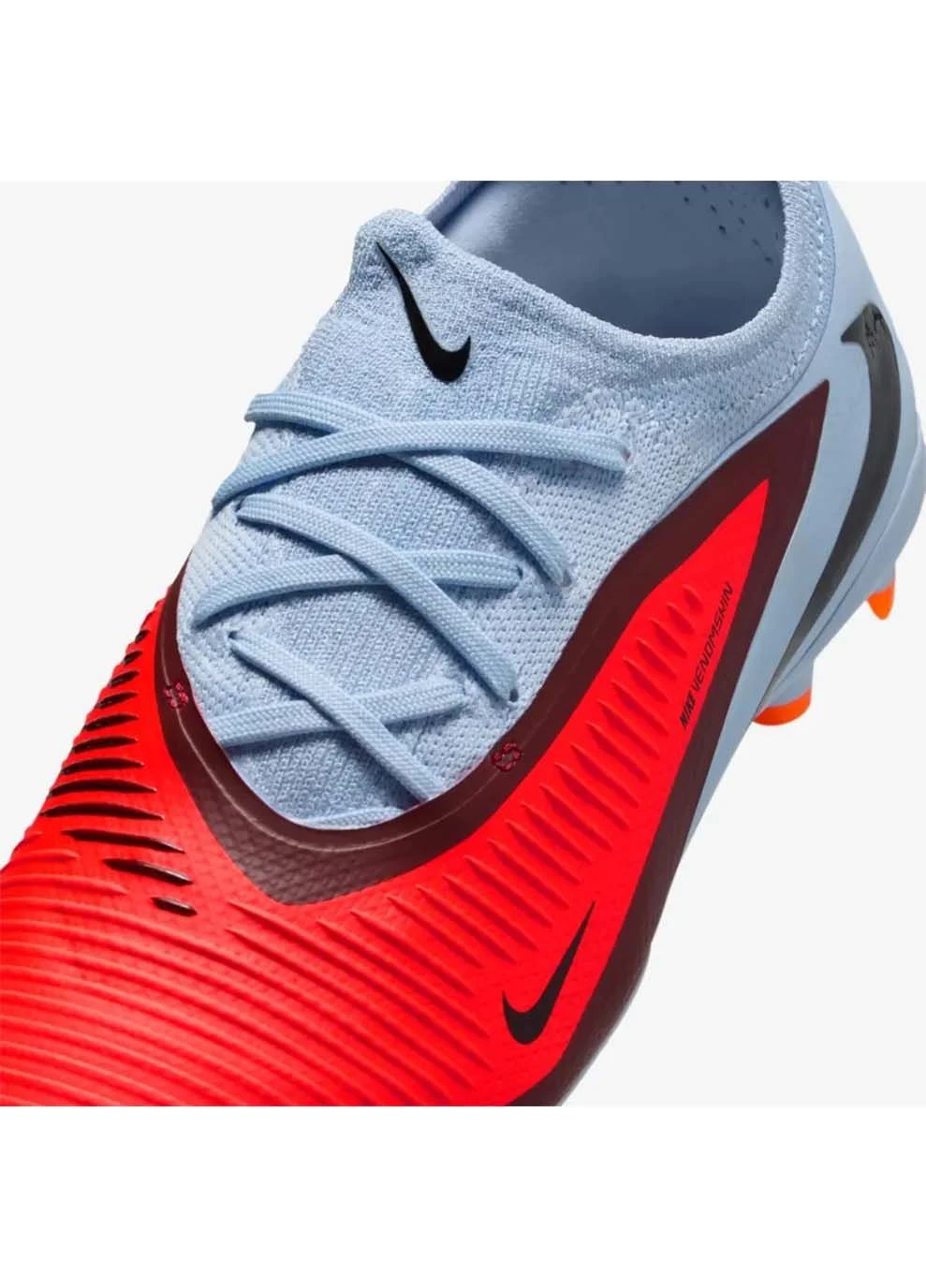 Цветные детские бутсы jr phantom 6 low pro fg/mg разноцветный Nike