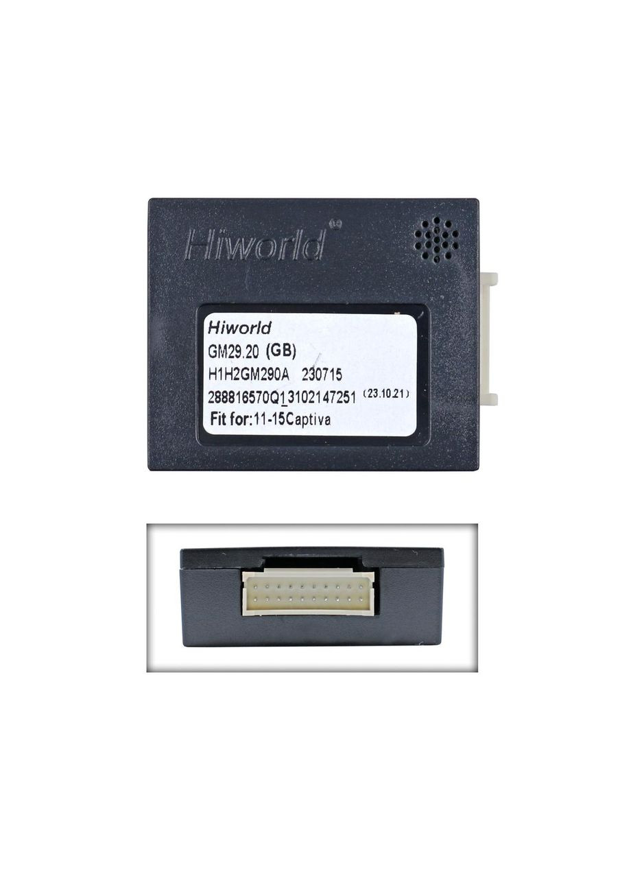 Преобразователь сигнала серии адаптер CAN-BUS Chevrolet QBR CV1202 QIV (346510073)