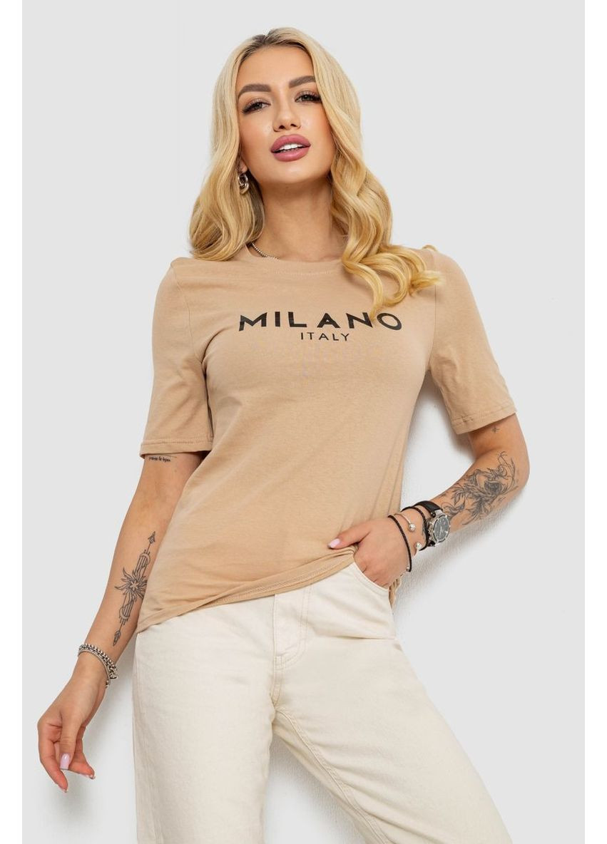 Футболка женская с принтом,, 241R134 Ager - (334714515)