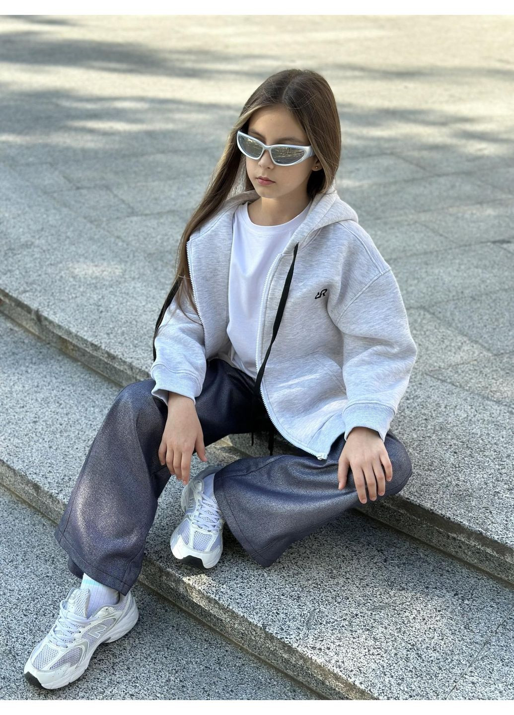 Зип худи на флисе унисекс IRmAS оверсайз (361269258)