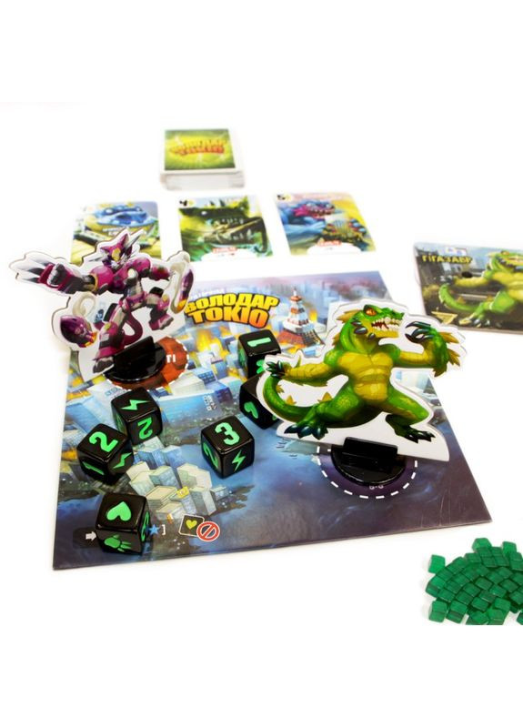Настільна гра Володар Токіо (King of Tokyo) (укр) ( ) Ігромаг GG072-UA (370762426)
