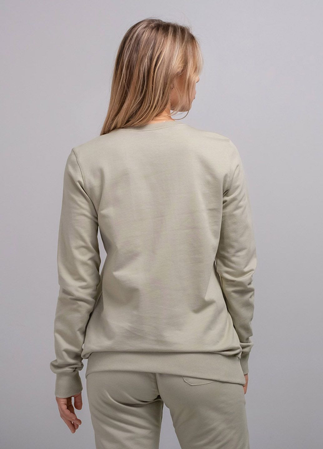 Хаки світшот Power (266146906)