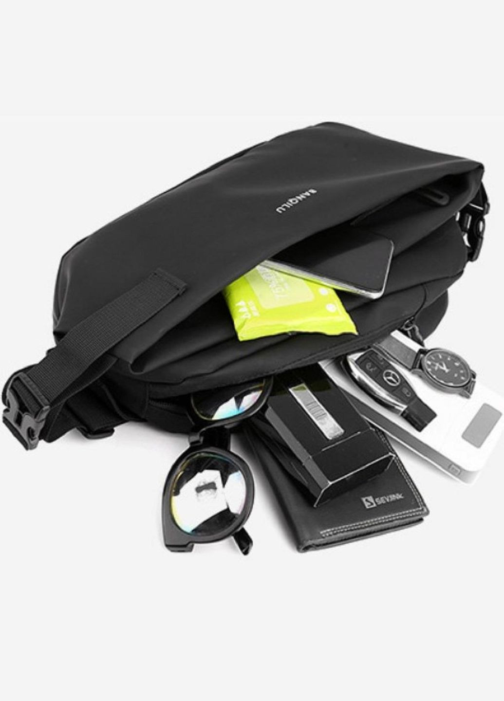 Сумка-слинг через плечо мужская текстильная RoyalBag AT05-T-413A (282823856)