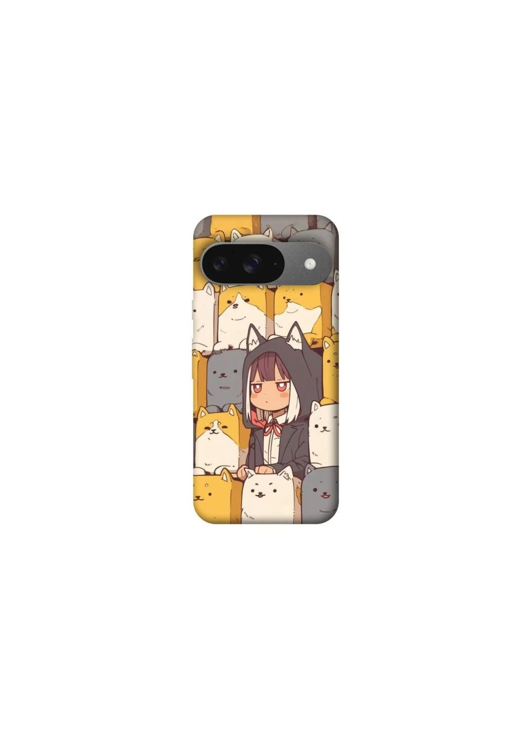 Чохол на Google Pixel 10 Like a cat Frontalka (384648022)