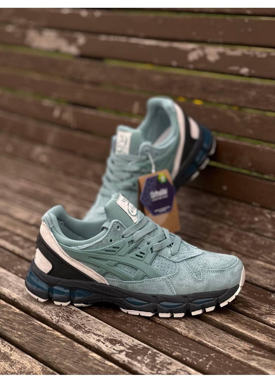 Блакитні Осінні кросівки чоловічі asics gel kayano trainer 21 blue асікс гель каяно No Brand