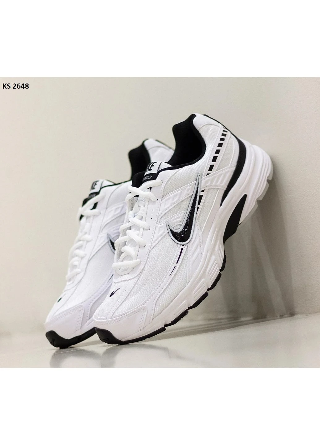 Білі кросівки чоловічі nike initiator white найк інітіатор білі демісезон No Brand