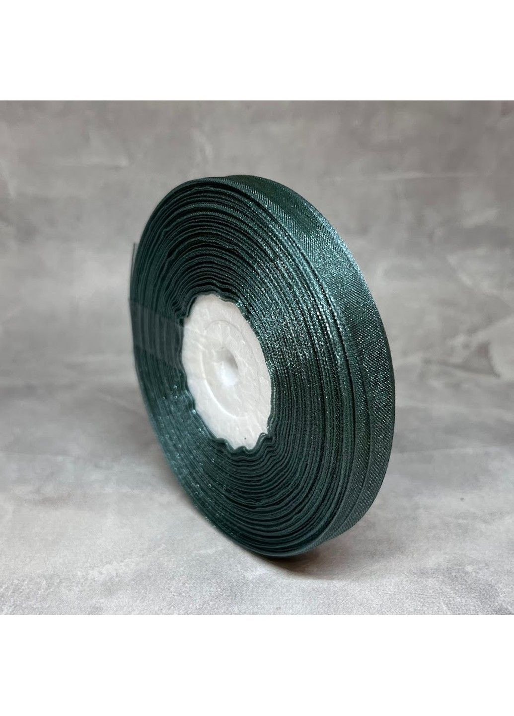 Органза (стрічка) 0,9 см, колір- смарагдовий, арт 019326, 45 метрів No Brand (365655771)