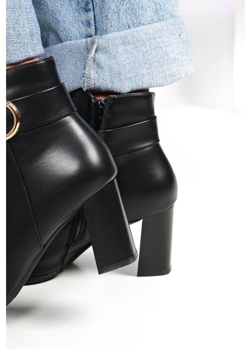 Черевики жіночі чорні (846) Gallop Lin (362517525)