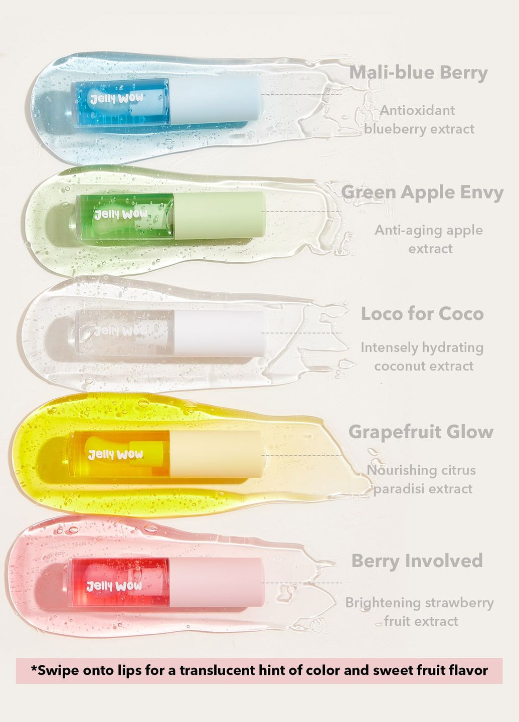 Масло для губ Jelly Wow Hydrating Lip Oil Sheglam (311656903)