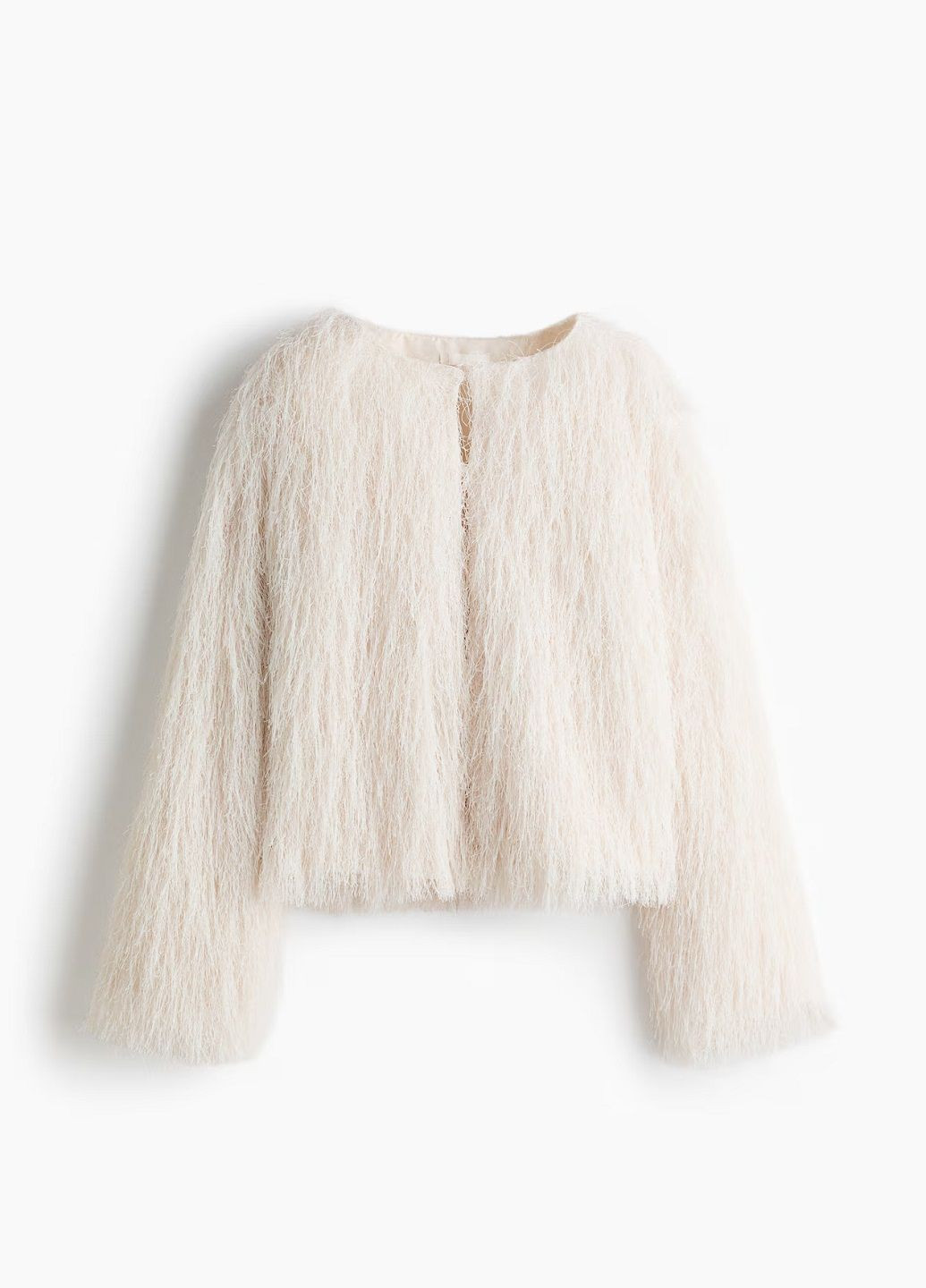 Молочная демисезонная куртка H&M