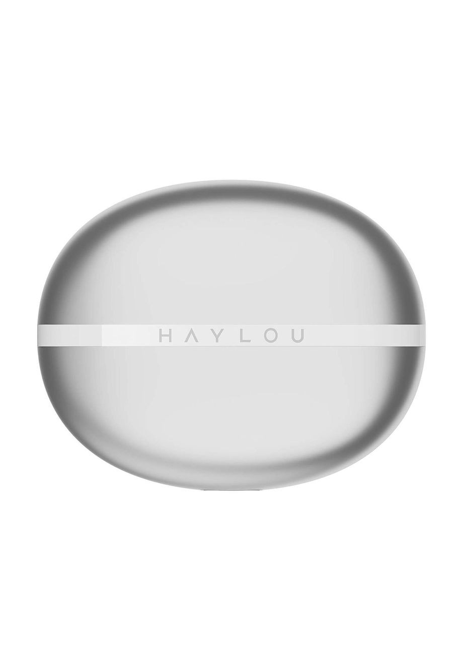Навушники бездротові X1 2023 TWS сріблясті в кейсі Haylou (280876647)