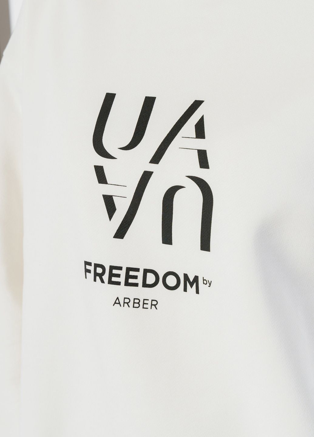 Світшот унісекс Freedom білий Arber - крій білий кежуал - (280898596)