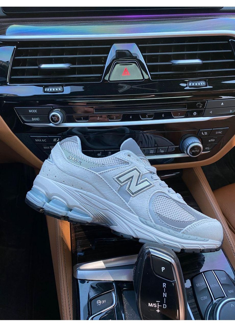 КРОССОВКИ ЖЕНСКИЕ NEW BALANCE 2002R LIGHT GREY НЬЮ БЕЛАНС 2002R No Brand серые демисезоны (367172590)